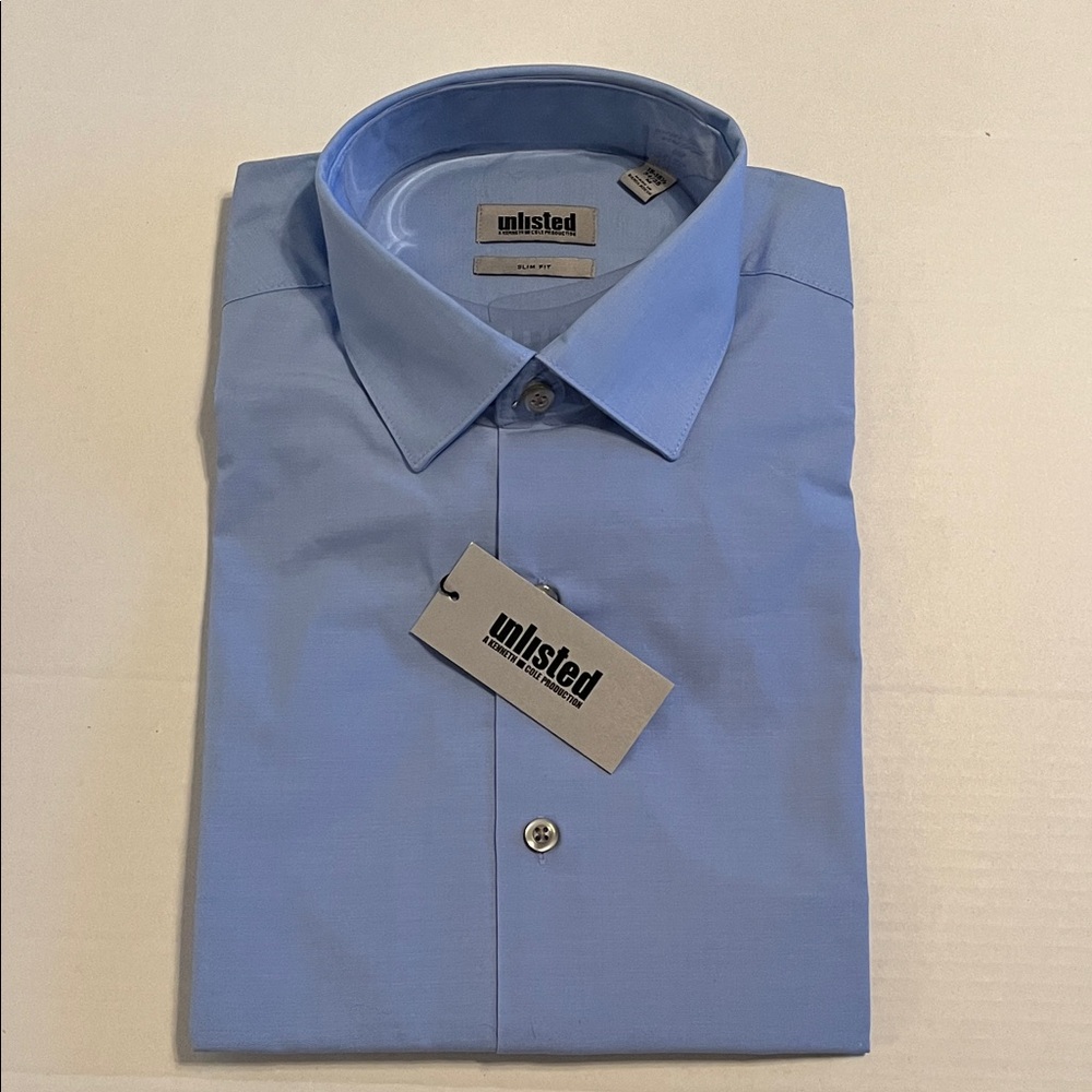 Unlisted Men's Light Blue Dress L/S Shirt